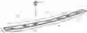 Fig. 01 - Vehicle exterior component and attachment structure for the same