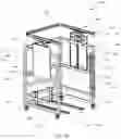 Fig. 02 - HEIGHT ADJUSTABLE CART FOR APPLYING REUSABLE WRAPPING DEVICE ON PALLETIZED MATERIALS