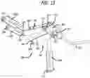 Fig. 17 - Surgical frame including main beam for facilitating patient access