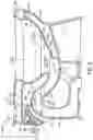 Fig. 03 - Gravity-fed toilet with quiet siphonic flush