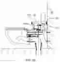 Fig. 14 - Deployable mounting system for plumbed equipment