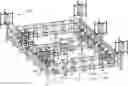 Fig. 01 - Frame structure for a floating installation