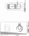 Fig. 09 - Locking system for door, and extendible wire conduit therefore