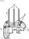 Fig. 02 - Adhesive joining and reinforcement of glass packets in sash profiles
