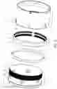 Fig. 03 - Slimline stop collar with solid cam ring