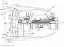 Fig. 01 - Low pressure ratio fan engine having a dimensional relationship between inlet and fan size