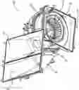 Fig. 01 - Split nose blower scroll