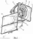 Fig. 02 - Split nose blower scroll