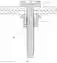 Fig. 03 - Lock nut, lock screw, and threaded fastening assembly