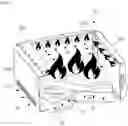 Fig. 07 - Partition wall assembly for stove