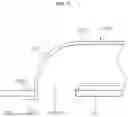 Fig. 16 - Electric range and air guide for electric range