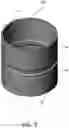 Fig. 10 - Oval register boot, pipe, elbow, and connector for HVAC