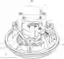 Fig. 01 - Magnetic sensor assembly for sensing rotational positions of a camera module