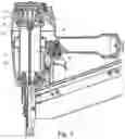 Fig. 02 - Air-path structure of pneumatic nail gun