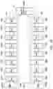 Fig. 03 - Circuit layout structure for volatile memory modules and memory storage device