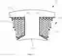 Fig. 05 - Matched contour winding of coils in slot between adjacent teeth of stator core and processing method therefor