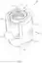 Fig. 02 - Pop-on-cap assemblies having opposing splay-resisting features and opposing anti-rotation features for spinal surgery