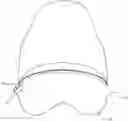 Fig. 01 - Zipper pouch with integrated moldable sleeping mask and retractable beanie