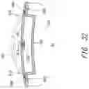 Fig. 33 - Golf club head with sliding weight and cover