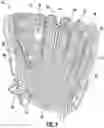 Fig. 03 - Ball glove having ball spin reduction webbing