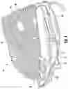 Fig. 05 - Ball glove having ball spin reduction webbing