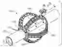 Fig. 01 - HDD reamer having removable cutting teeth