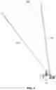 Fig. 02 - Golf swing plane training aid device