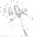 Fig. 35 - Surgical stapler with removable power pack