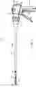 Fig. 02 - Surgical stapling instrument with an articulatable end effector