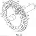Fig. 46 - Surgical stapling instrument with an articulatable end effector