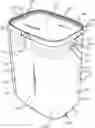 Fig. 01 - Composite container with separable top, a body blank, and a method of separating a top end portion from a main body of the container