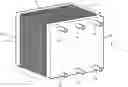 Fig. 01 - Cell for an electrochemical system, having a flexible electrical cable for tapping off an electrical voltage