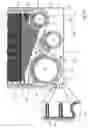 Fig. 03 - Cell for an electrochemical system, having a flexible electrical cable for tapping off an electrical voltage