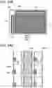 Fig. 25 - FFS-mode liquid crystal display device comprising a top-gate transistor and an auxiliary wiring connected to a common electrode in a pixel portion