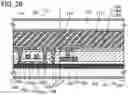 Fig. 27 - FFS-mode liquid crystal display device comprising a top-gate transistor and an auxiliary wiring connected to a common electrode in a pixel portion