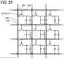 Fig. 30 - FFS-mode liquid crystal display device comprising a top-gate transistor and an auxiliary wiring connected to a common electrode in a pixel portion