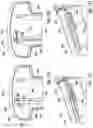 Fig. 45 - Foot ledge structure for toilet