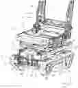 Fig. 01 - Vehicle seat comprising a restraint system for the adjustment and suspension device