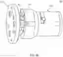 Fig. 07 - Coupler to attach robotic arm to surgical table
