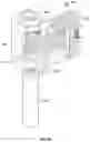 Fig. 17 - Coupler to attach robotic arm to surgical table