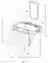 Fig. 02 - Attachment apparatus and/or system for securely attaching objects to a bicycle frame