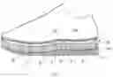 Fig. 02 - Shock absorption shoe having at least one inflatable shock absorption module hidden inside the shoe in which air pressure is adjustable