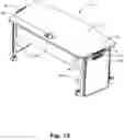 Fig. 13 - Table and panel furniture system