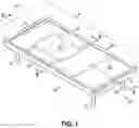 Fig. 02 - Bedding foundation having multiple lift actuators for massage effect