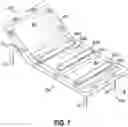 Fig. 13 - Bedding foundation having multiple lift actuators for massage effect