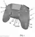 Fig. 02 - Game controller comprising at least one removable adjusting element allowing adjustment of the stop angle of a pivoting control member of the controller