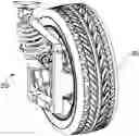Fig. 01 - Transverse wheel suspension system