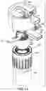 Fig. 12 - Water sterilization cap with removable particulate filter and/or hydration meter