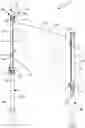 Fig. 01 - SANITARY RETRACTABLE BARRIER SYSTEM