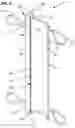 Fig. 09 - SANITARY RETRACTABLE BARRIER SYSTEM